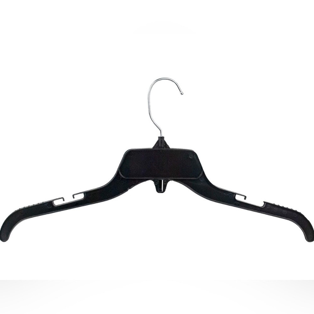 50 Black Plastic Shirt Hangers Various Styles & Sizes(All Sales Final) See pics